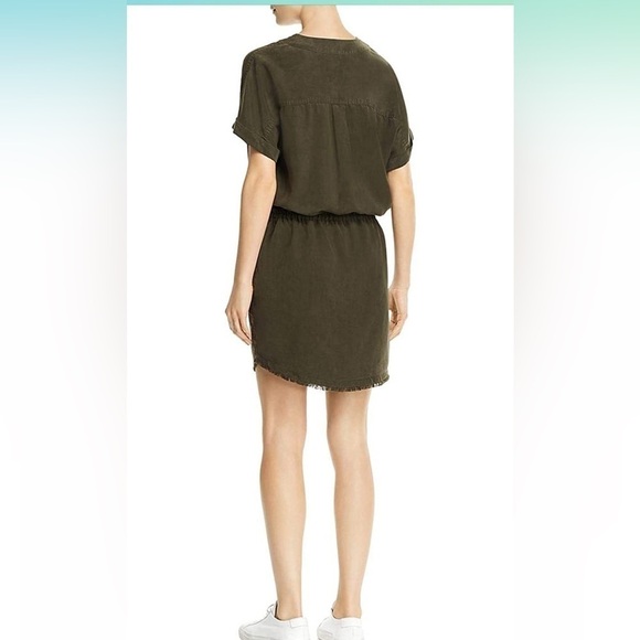 Paige Women's Haidee Dress Forest Night Size Small - Picture 2 of 13